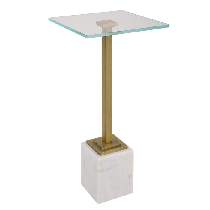 Stand Up Drinks Table White - Keiichi