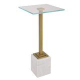 Stand Up Drinks Table White - Keiichi