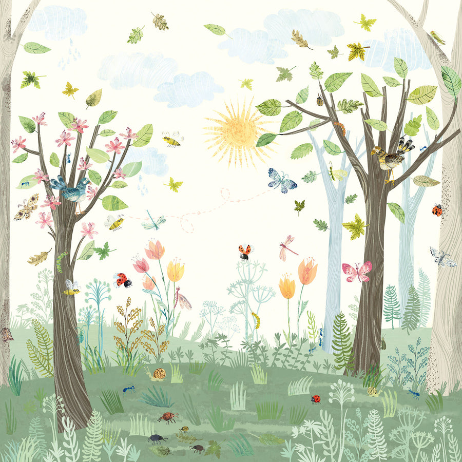 Busy Buzzy Tapet — Villa Nova