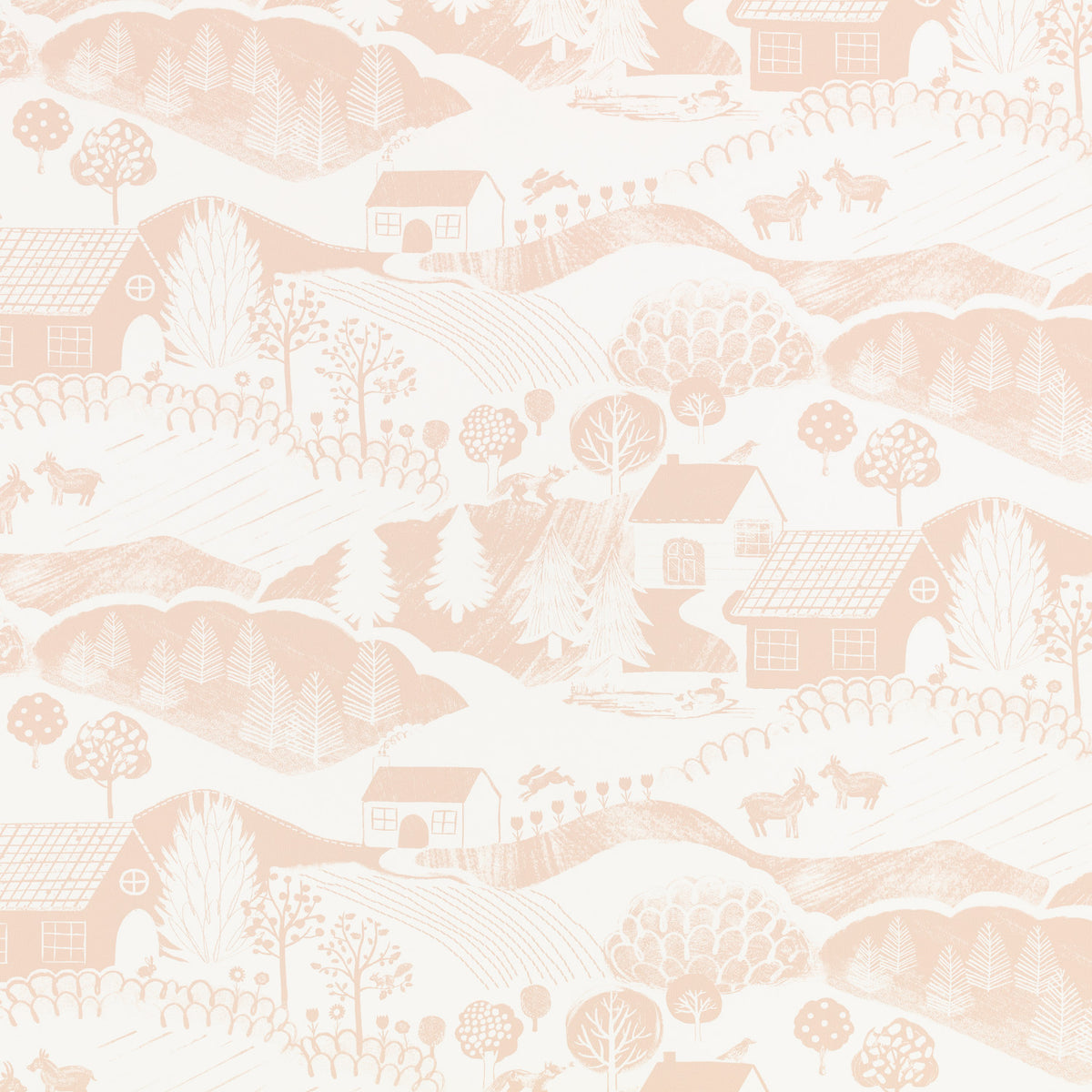 Far Far Away Blush — Villa Nova tapet