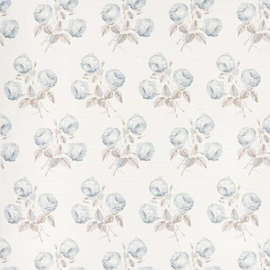 Bowood Blue/Grey — Colefax & Fowler tapet