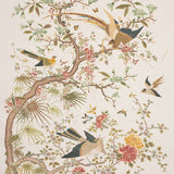 Belmont Pink/Green — Colefax & Fowler tapet
