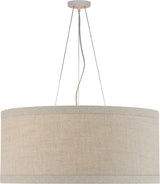 Walker Large Ceiling Light — kate spade new york for Visual Comfort & Co. — Light Cream with Natural Linen Shade