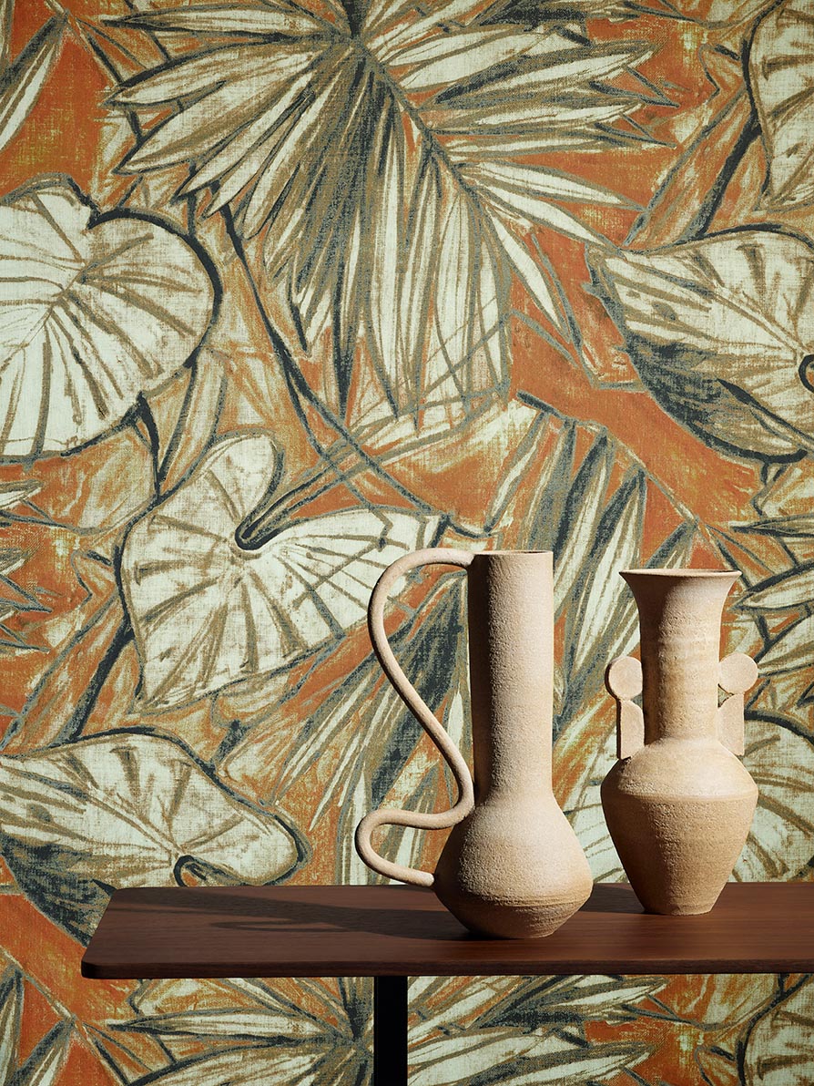 Water Lily miljöökuva — Pierre Frey -tapetti