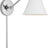 Matte White and Polished Nickel with Matte White