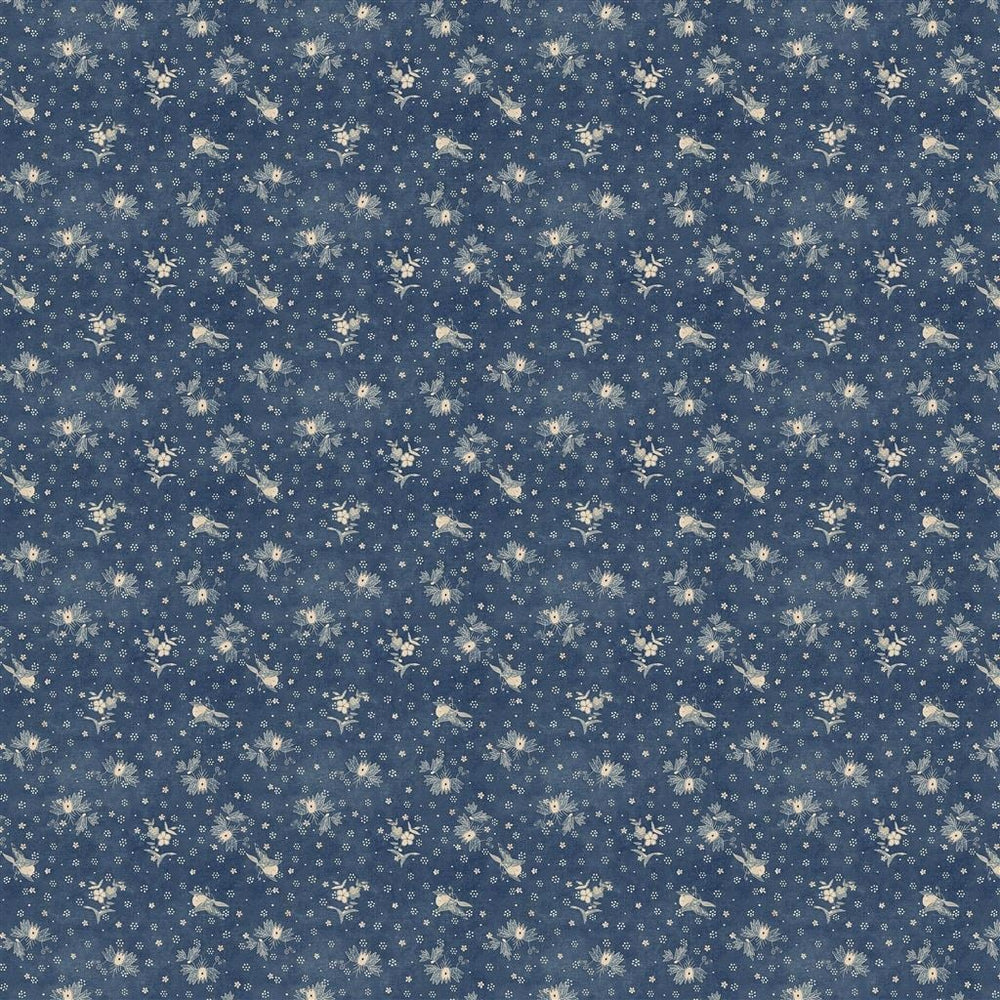 Wells Batik Blue — Ralph Lauren Home tyg