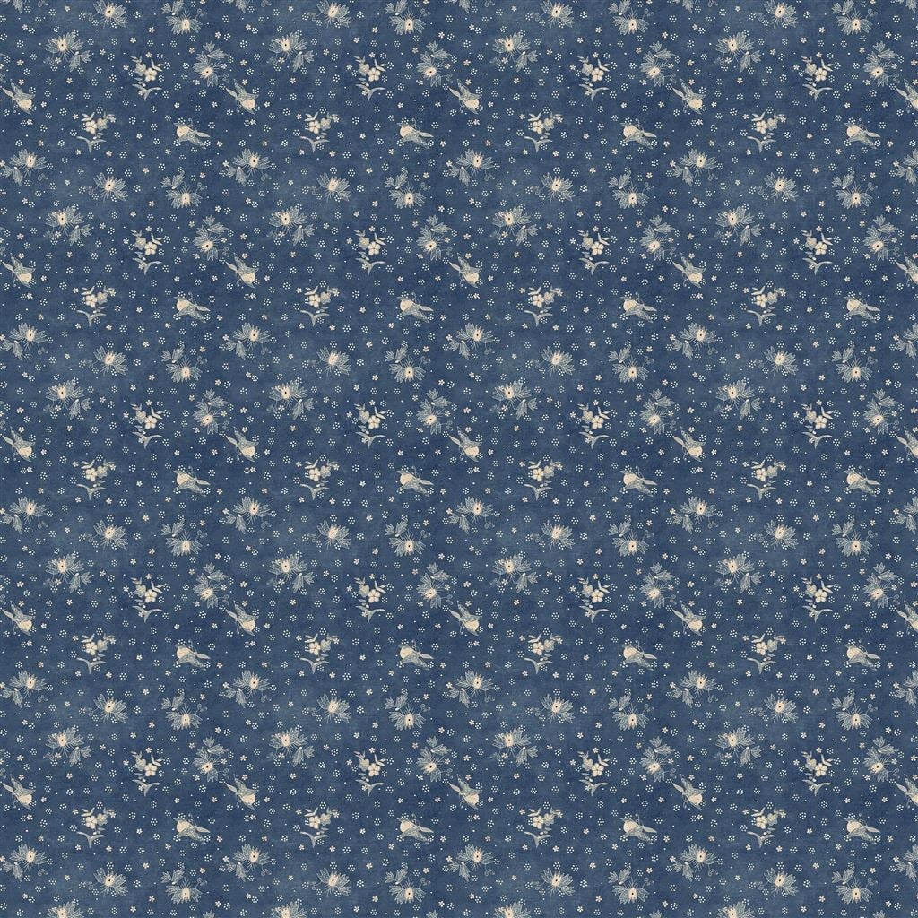 Wells Batik Blue — Ralph Lauren Home tyg