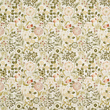 Wilhelmina Wide Width Russet/Leaf Green — Morris & Co tyg