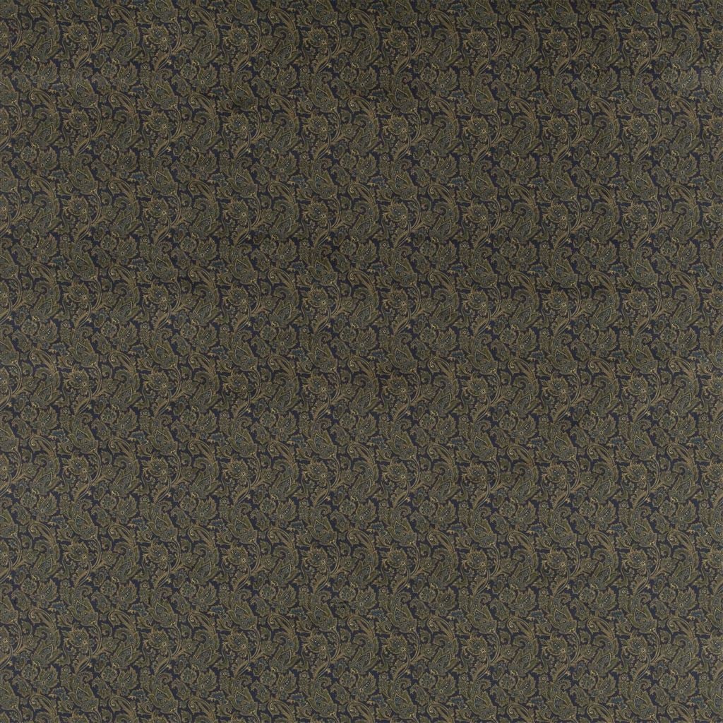 Winthrop Paisley Midnight — Ralph Lauren Home tyg