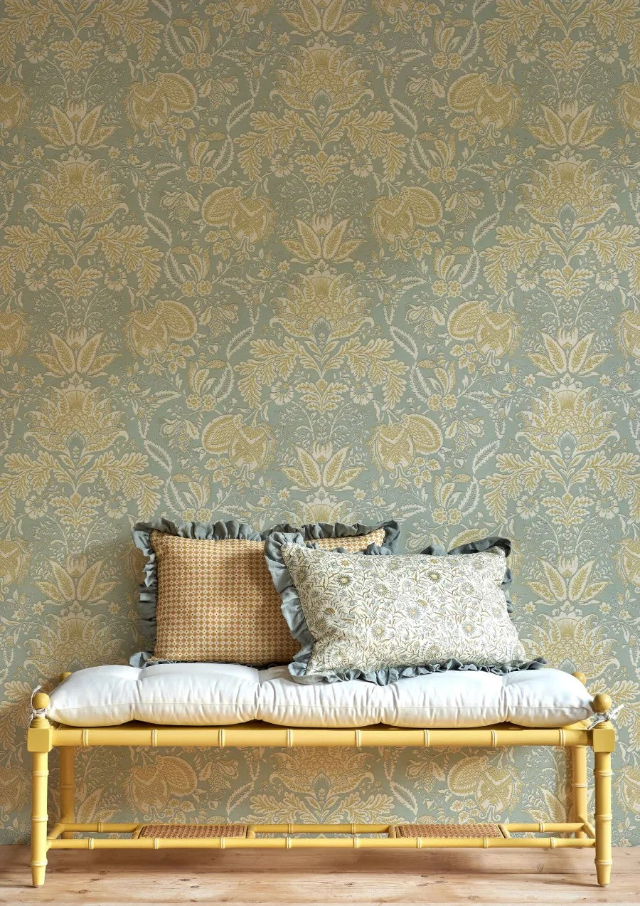 Wykeham Summer Blue — Lewis & Wood tapet