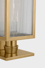 York 16" Single Box Vägglampa detaljbild