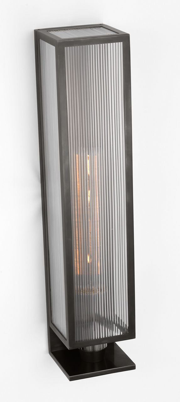York 24" Single Box Vägglampa detaljbild