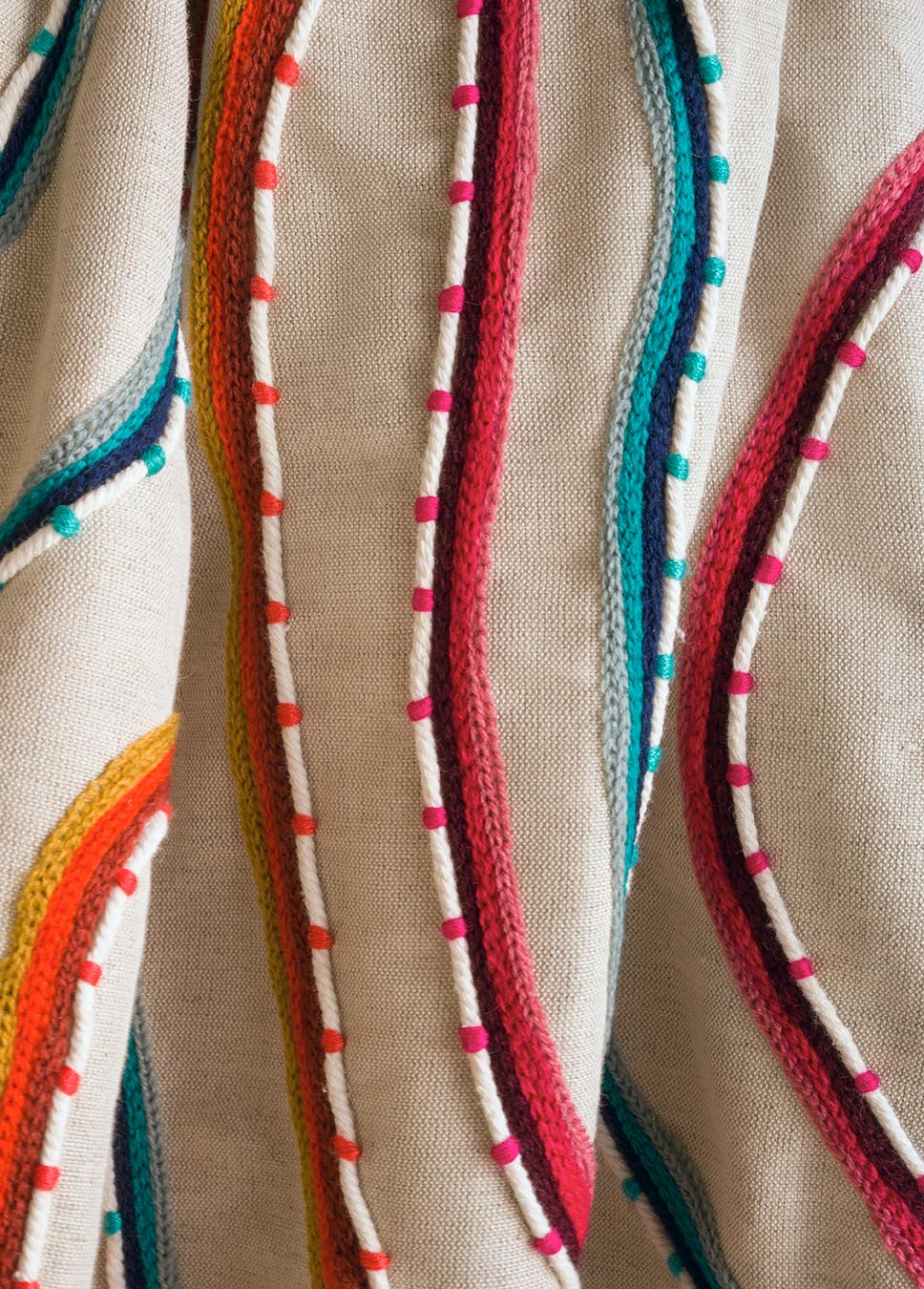 Yukulele room setting — Pierre Frey fabric