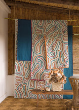 Yukulele room setting — Pierre Frey fabric