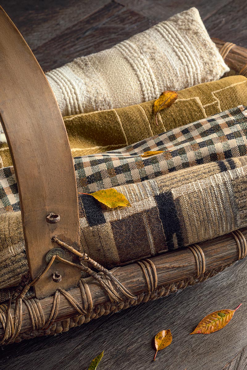 Yutaka room setting — Pierre Frey fabric