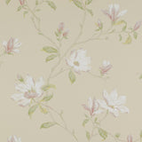 Colefax Fowler Marchwood Ivory/Green -tapetti
