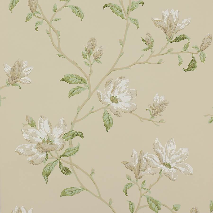 Colefax Fowler Marchwood White Sage -tapetti