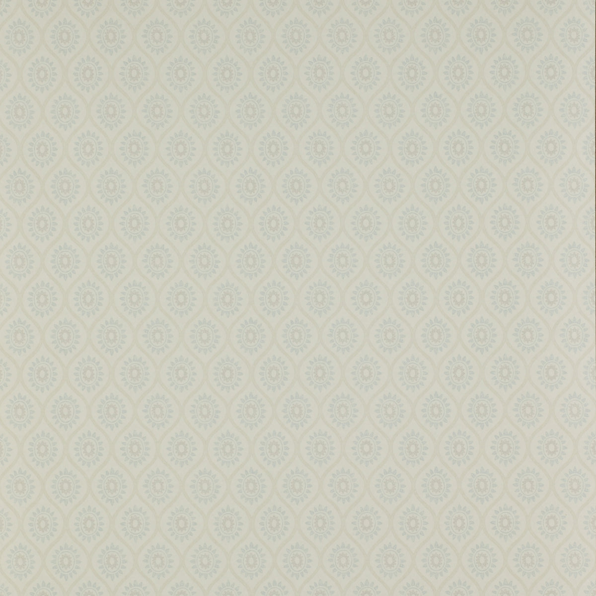 Colefax Fowler Brightwell Blue/Cream -tapetti
