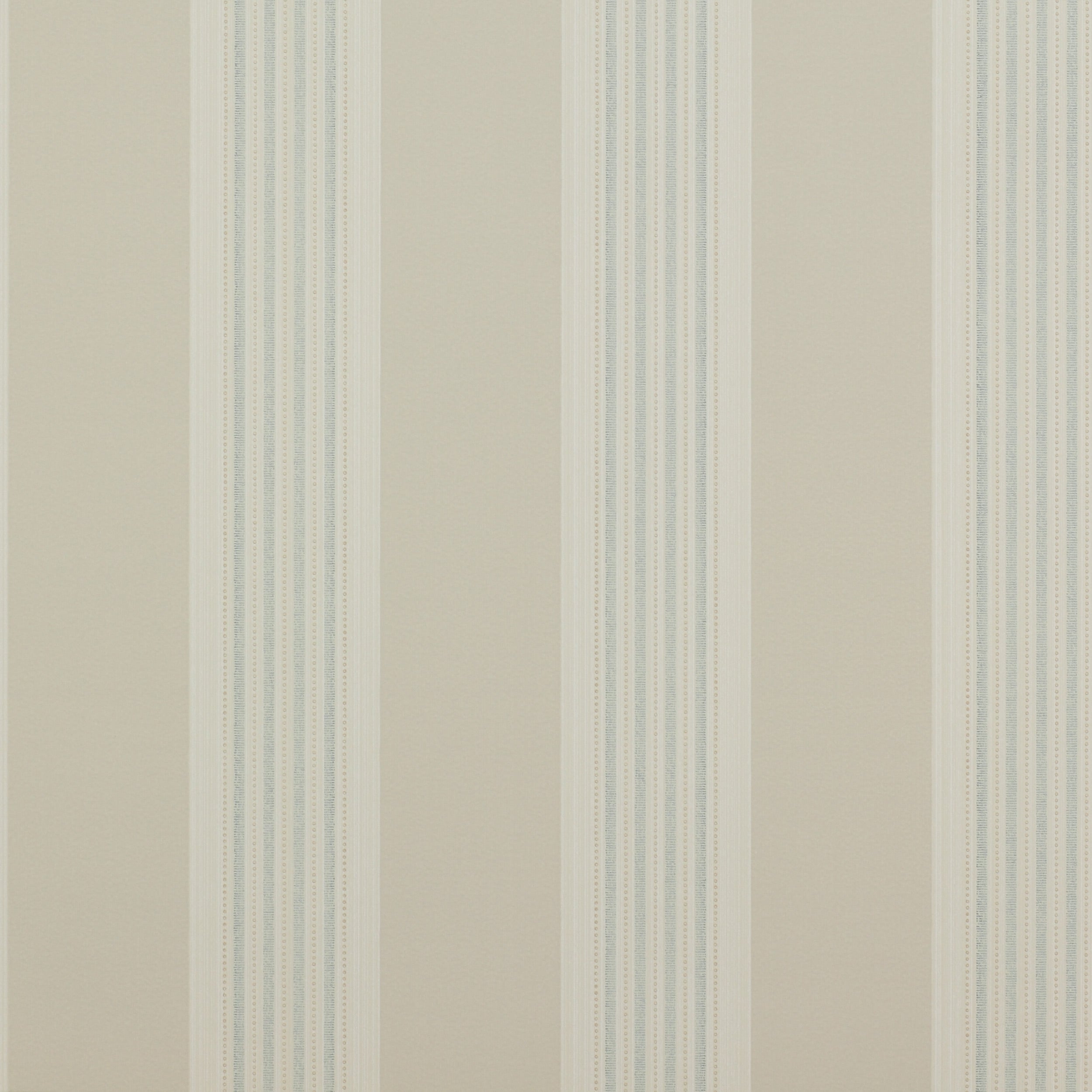 Ladda upp bild till gallerivisning, Colefax Fowler Tapet Tealby Stripe Beige/Blue
