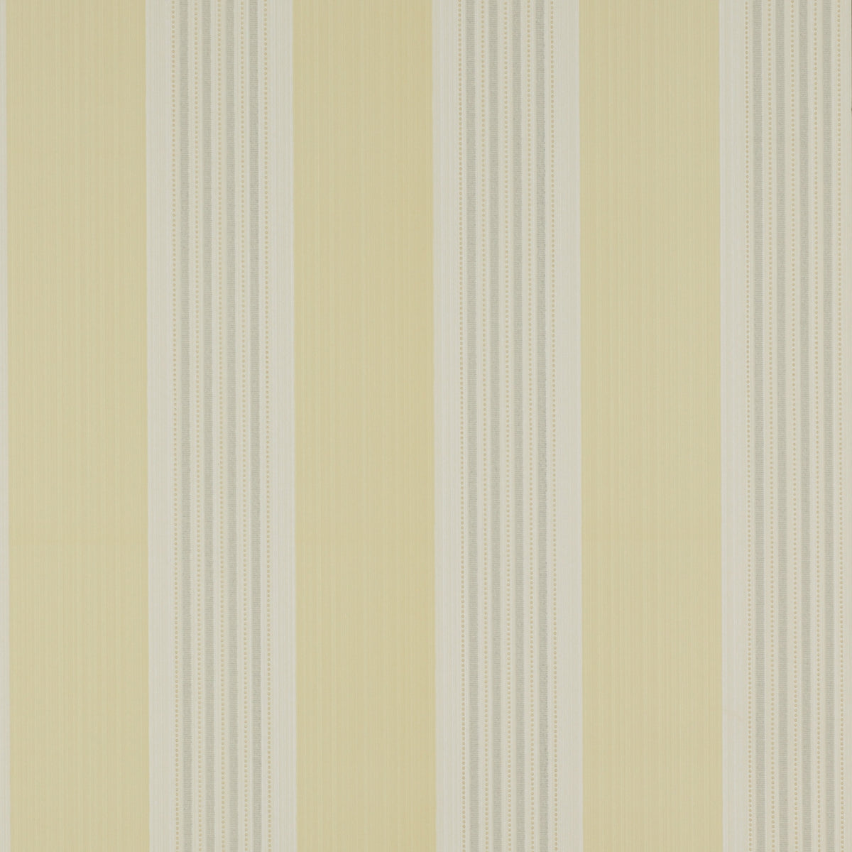 Colefax Fowler Tealby Stripe Yellow/Grey -tapetti