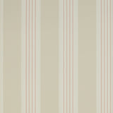 Colefax Fowler Tealby Stripe Cream/Pink -tapetti
