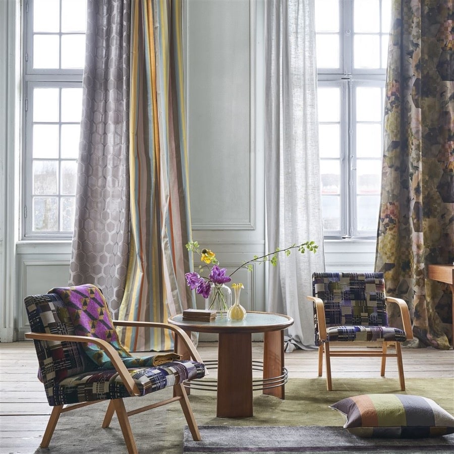 Designers Guild Tyg Zardozi Silver Birch