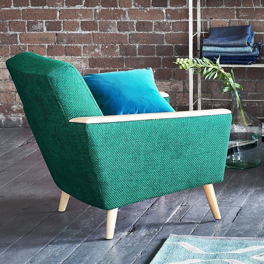 Designers Guild Tyg Birkett Zinc