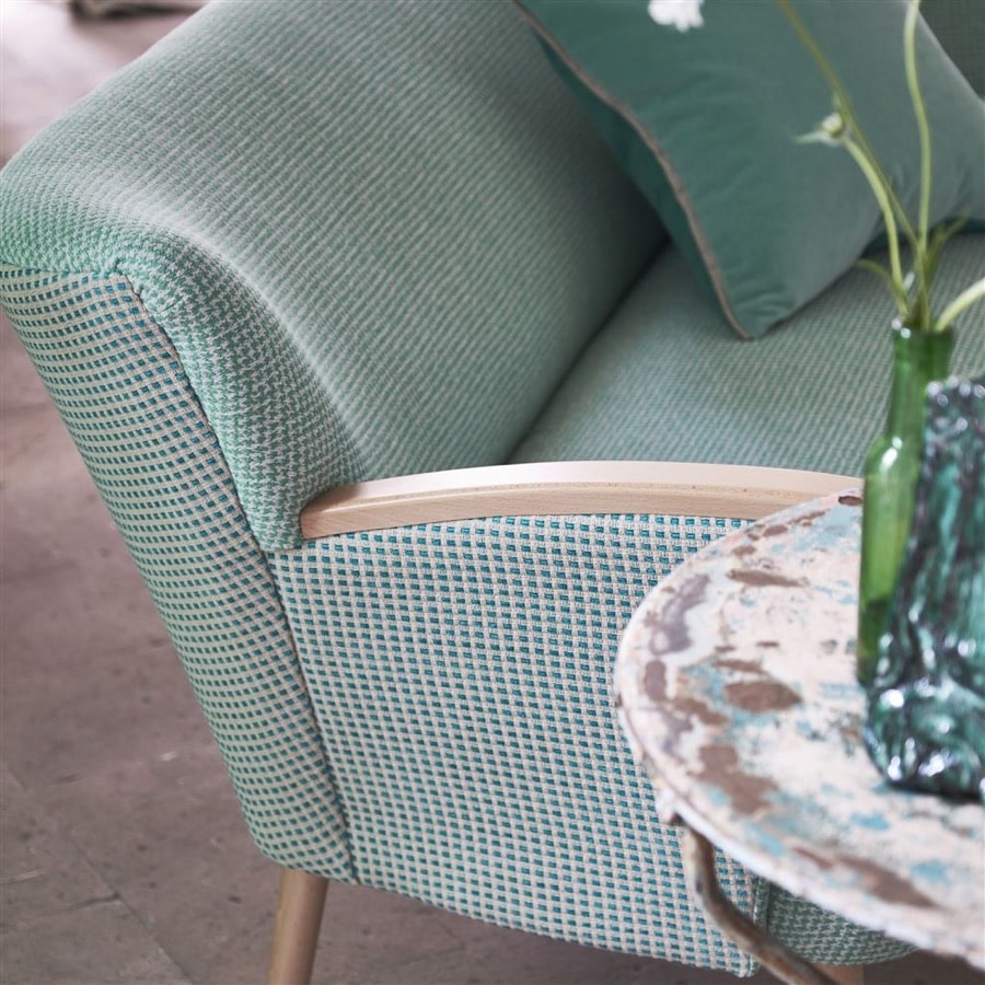 Designers Guild Tyg Estrela Turquoise