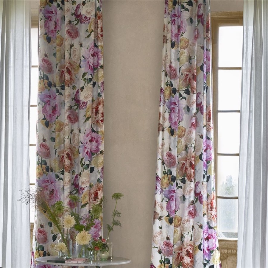 Ladda upp bild till gallerivisning, Designers Guild Tyg Tourangelle Peony
