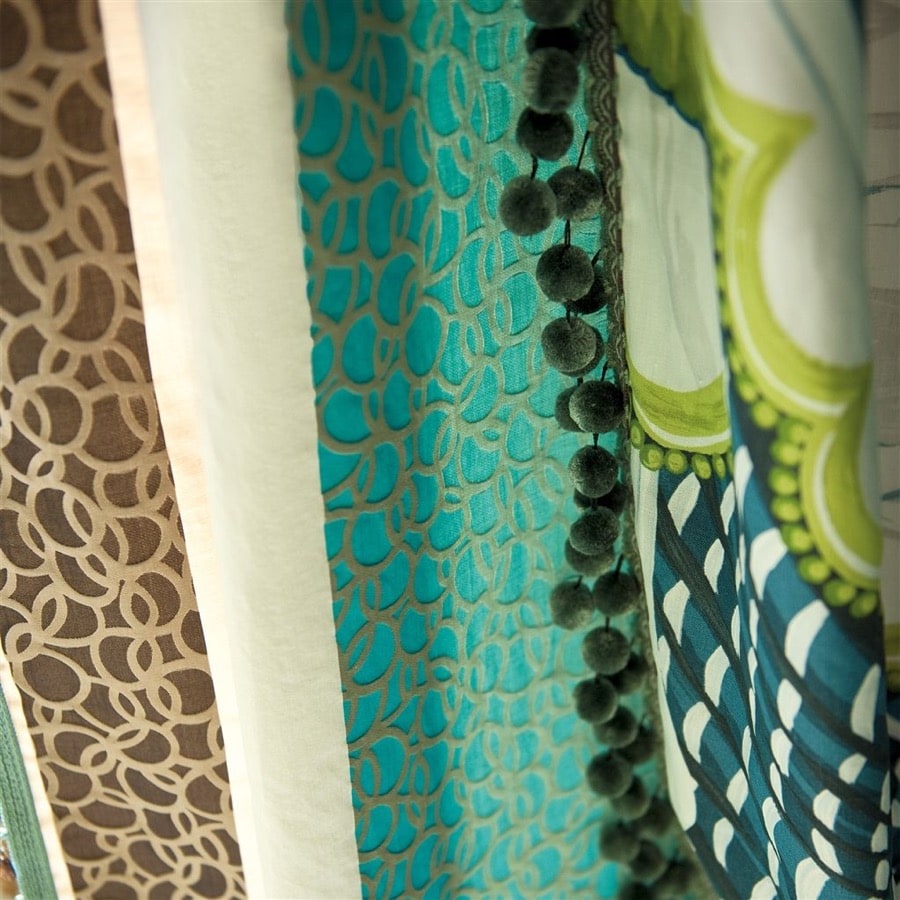 Ladda upp bild till gallerivisning, Designers Guild Tyg Svoboda Turquoise
