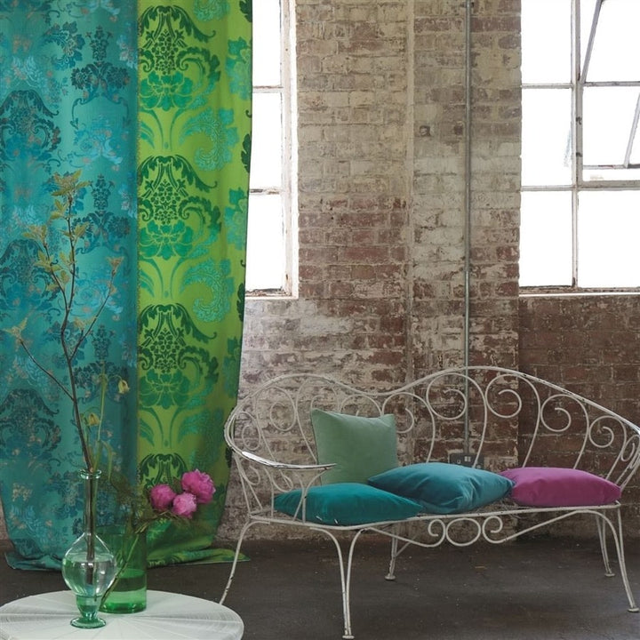 Designers Guild Tyg Kashgar Zinc