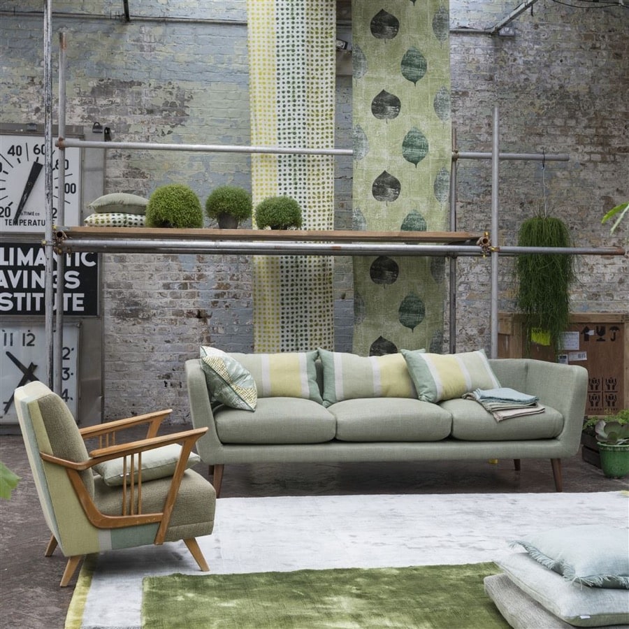 Designers Guild Tyg Matmi Zinc