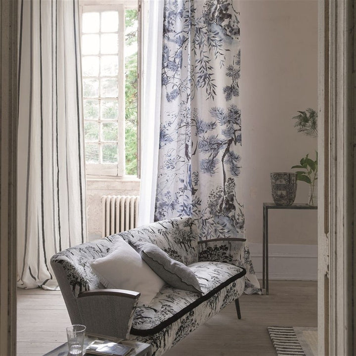 Designers Guild Tyg Winter Palace Indigo