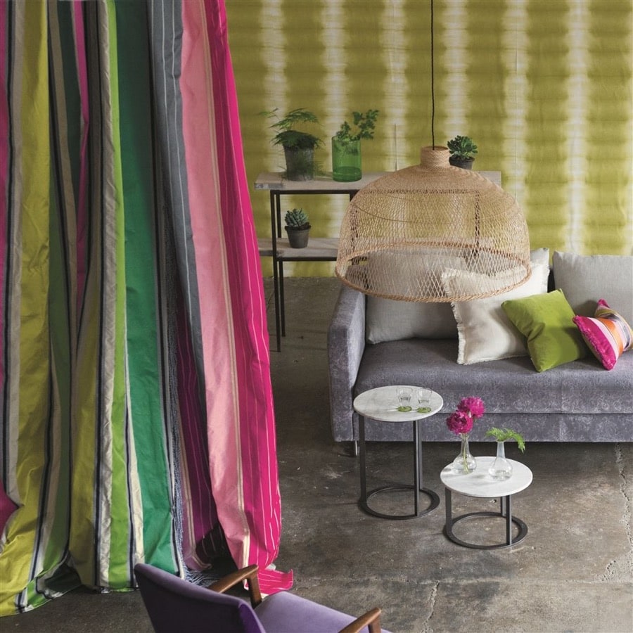 Ladda upp bild till gallerivisning, Designers Guild Tyg Caviglia Noir
