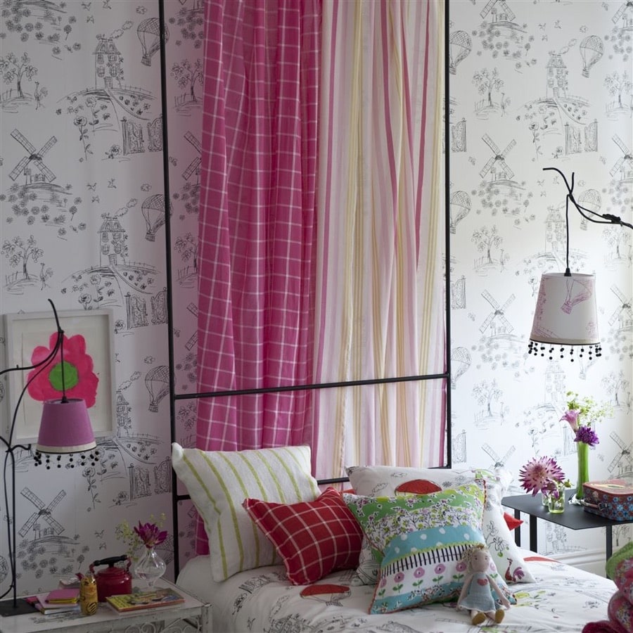 Ladda upp bild till gallerivisning, Designers Guild Tyg Vernon Crocus
