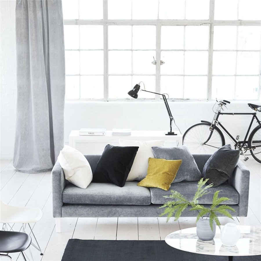 Designers Guild Tyg Zaragoza Zinc