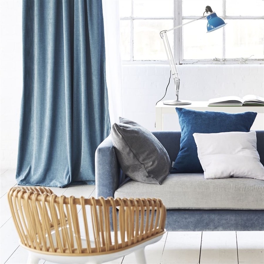 Designers Guild Tyg Bilbao Water Blue