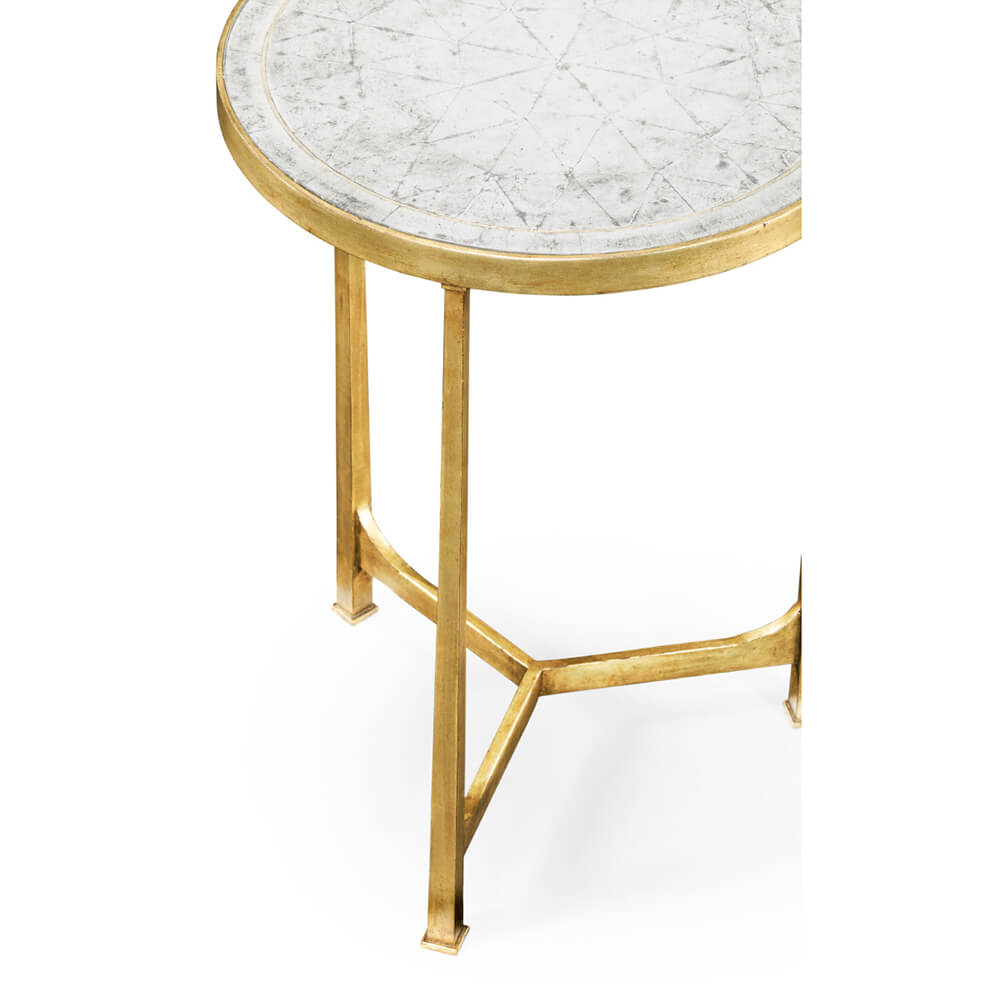 Round Lamp Table Contemporary