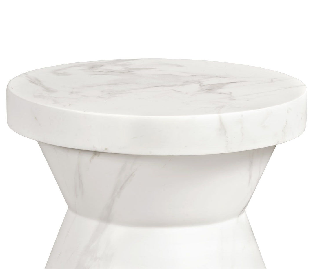 Outdoor Geometric Round Wine Table