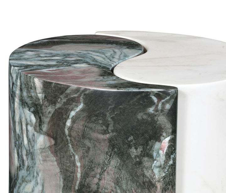 Outdoor Circular Yin Yang Drinks Table