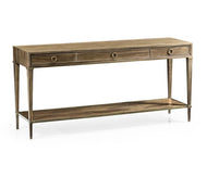 Golden Amber Console Table