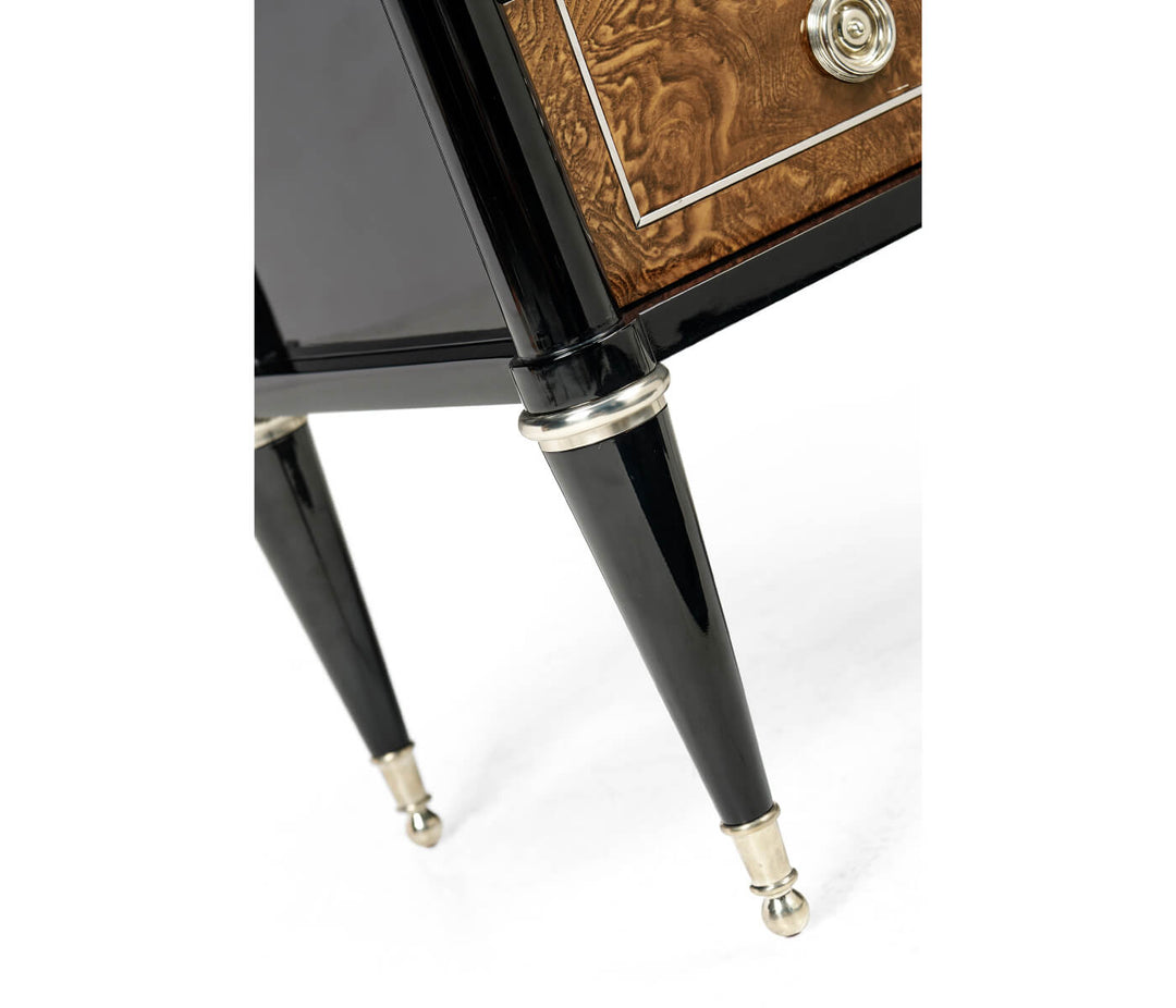 Wisconsin Bedside Table with Marble Top