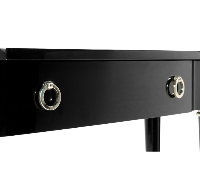Wisconsin Black Console Table
