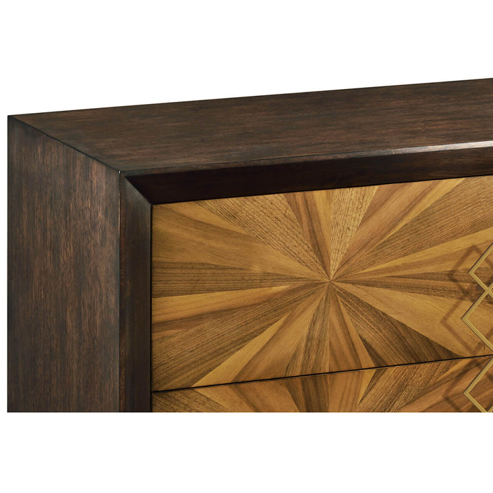Chest of Drawers Walnut Bookmatched