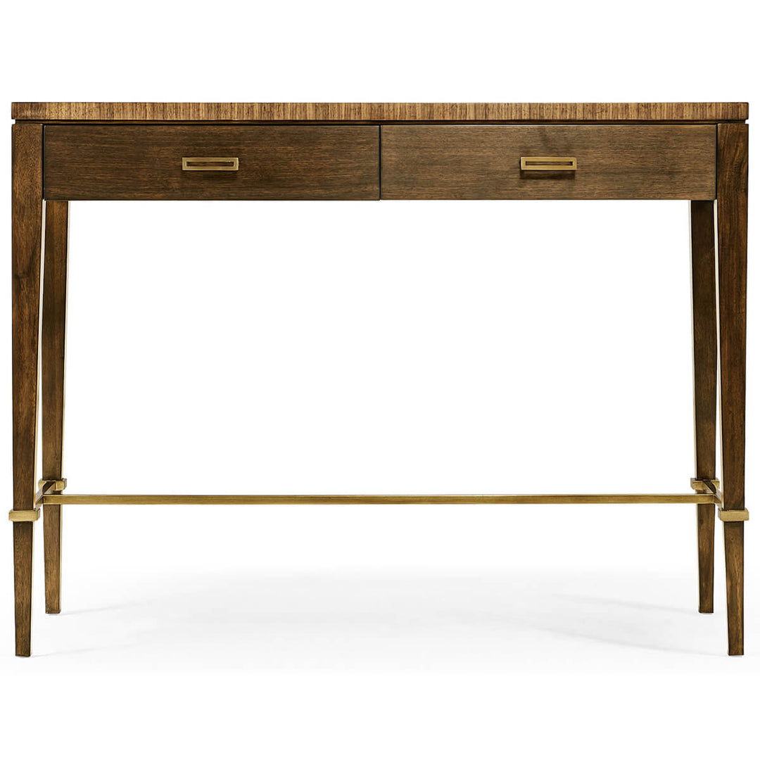 Console Table Walnut Bookmatched