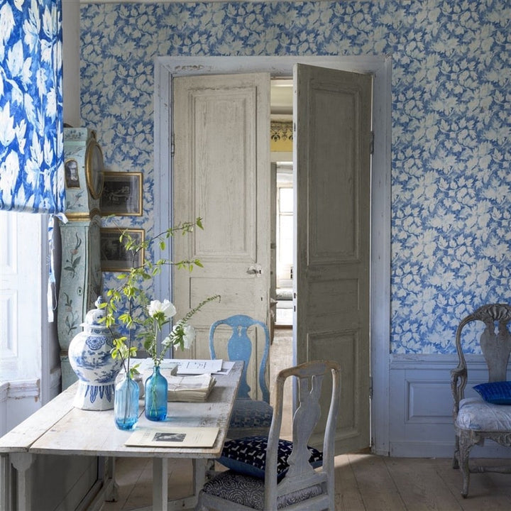 Designers Guild Tyg Fresco Indigo