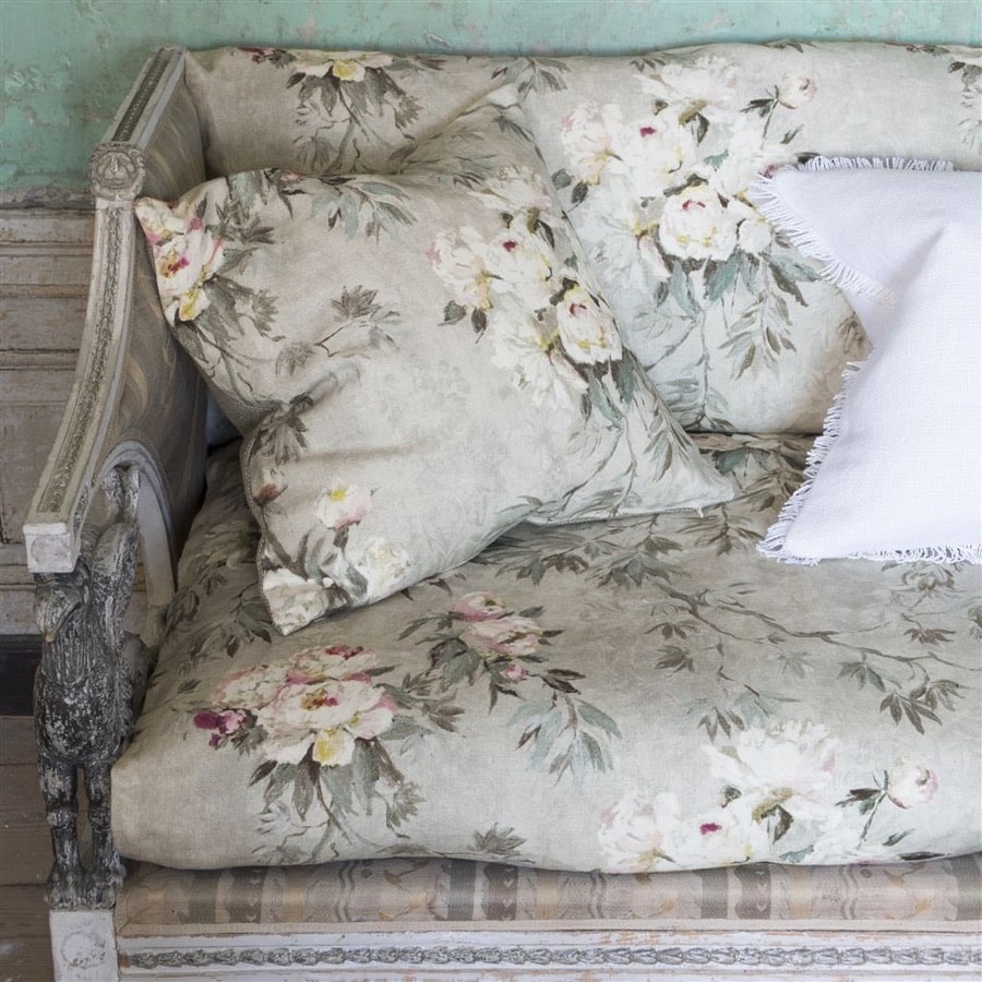 Designers Guild Tyg Floreale Zinc