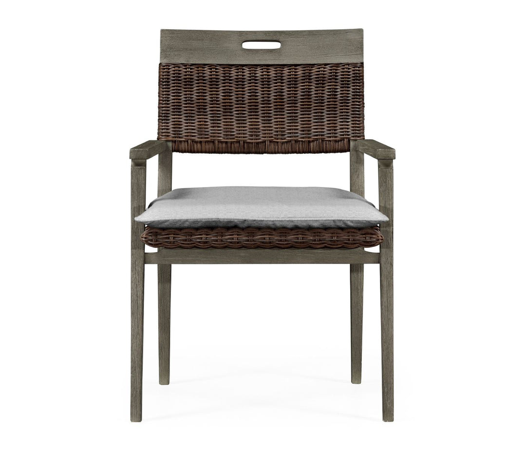 Hampton Grey Outdoor Dining Chair