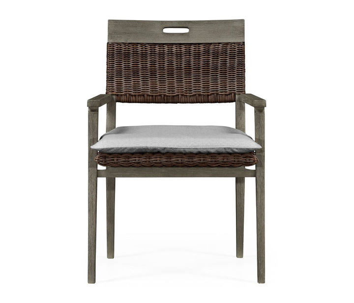 Hampton Grey Outdoor Dining Chair