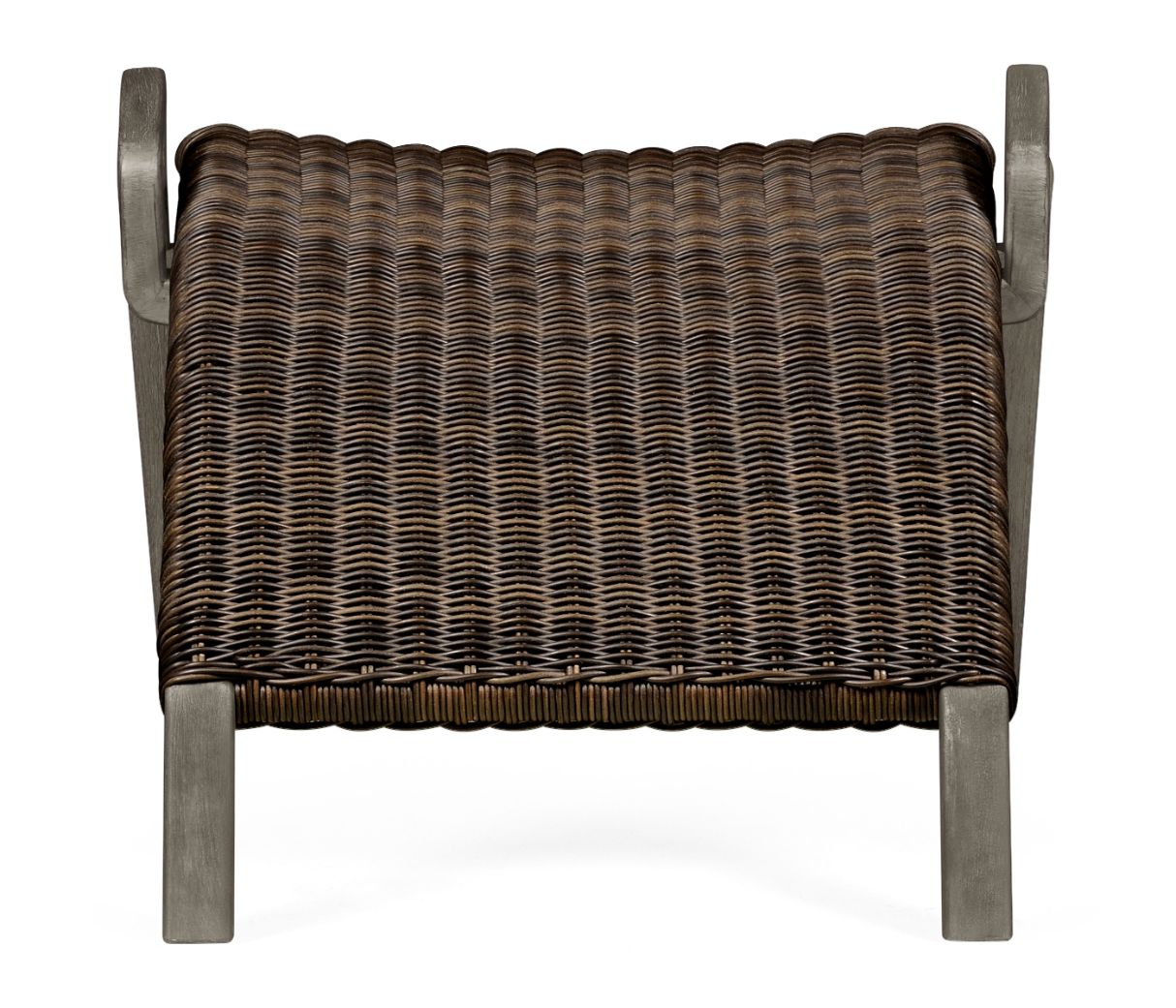 Hampton grå Foot Rest For loungefåtölj 550008 för utomhusbruk